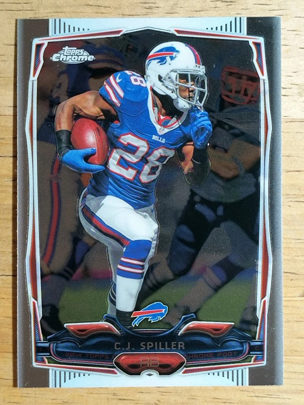 2014 Topps Chrome #27 C.J. Spiller