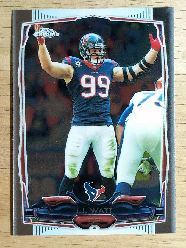 2014 Topps Chrome #29 J.J. Watt