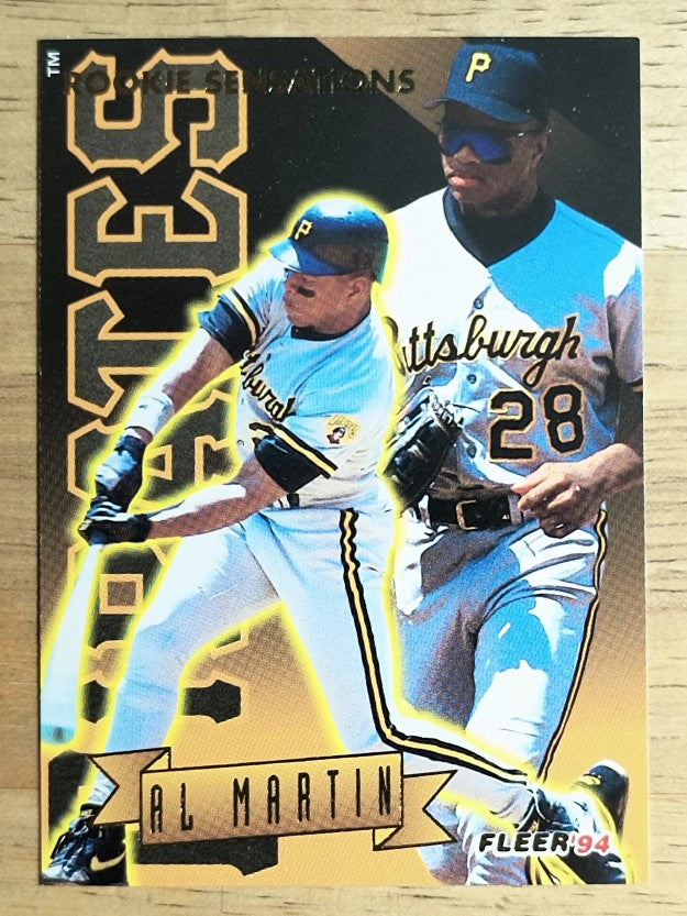 1994 Fleer Rookie Sensations #11 Al Martin