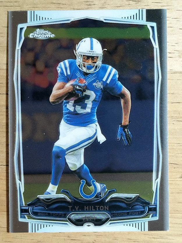 2014 Topps Chrome #36 T.Y. Hilton