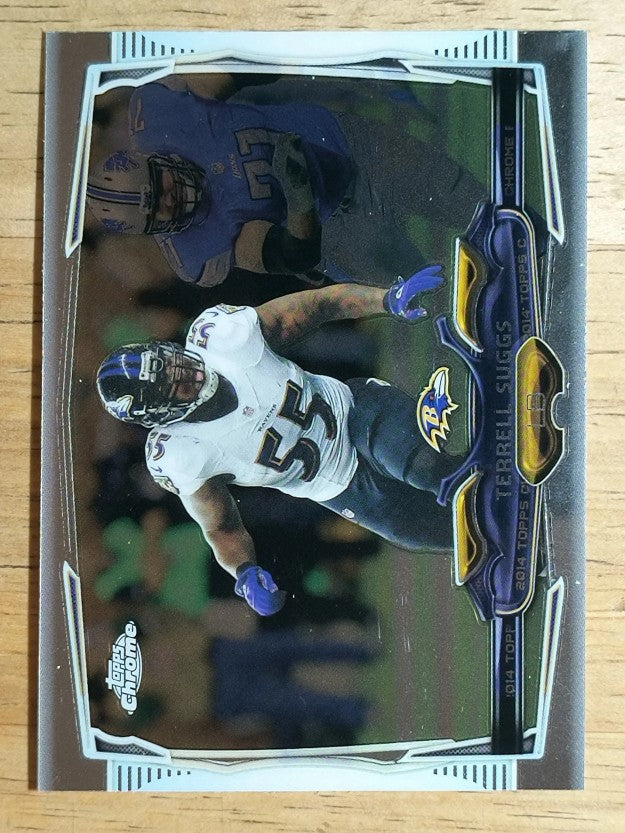 2014 Topps Chrome #37 Terrell Suggs