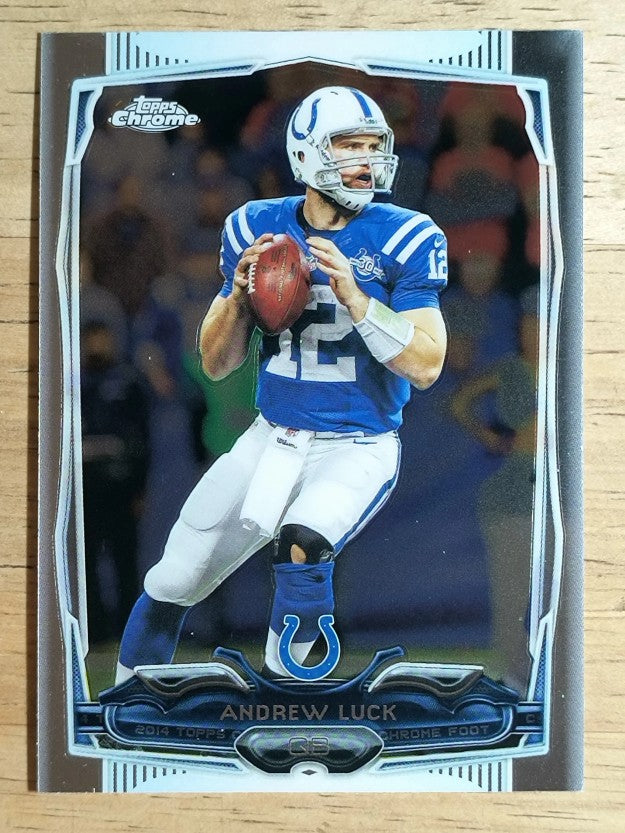 2014 Topps Chrome #47A Andrew Luck