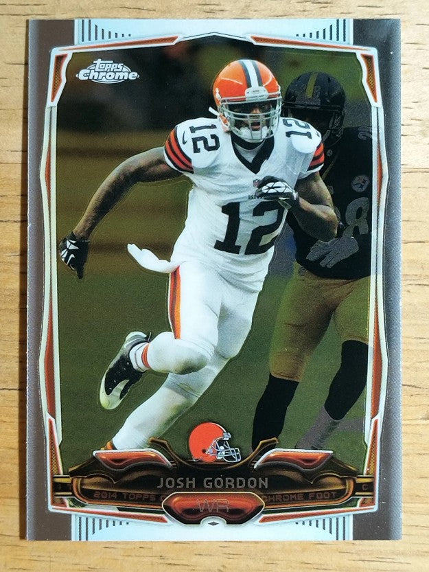 2014 Topps Chrome #55 Josh Gordon