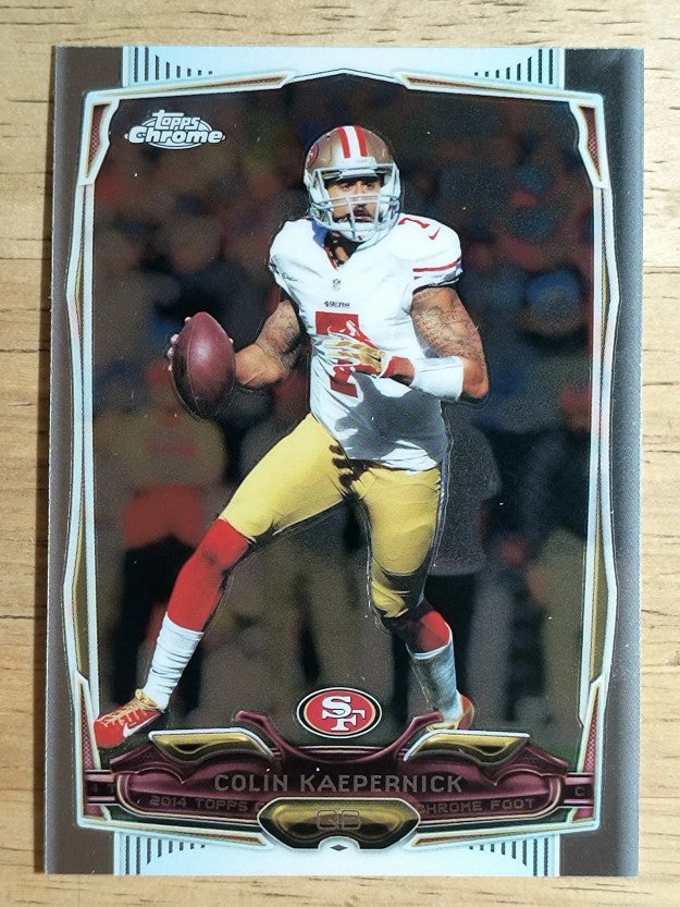 2014 Topps Chrome #56A Colin Kaepernick