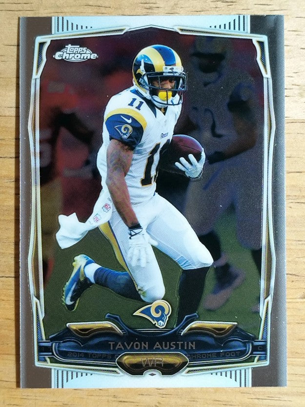 2014 Topps Chrome #57 Tavon Austin