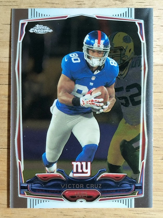 2014 Topps Chrome #60A Victor Cruz