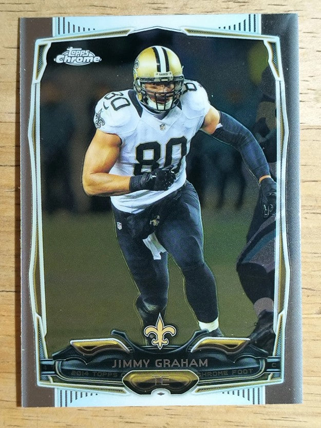2014 Topps Chrome #67A Jimmy Graham