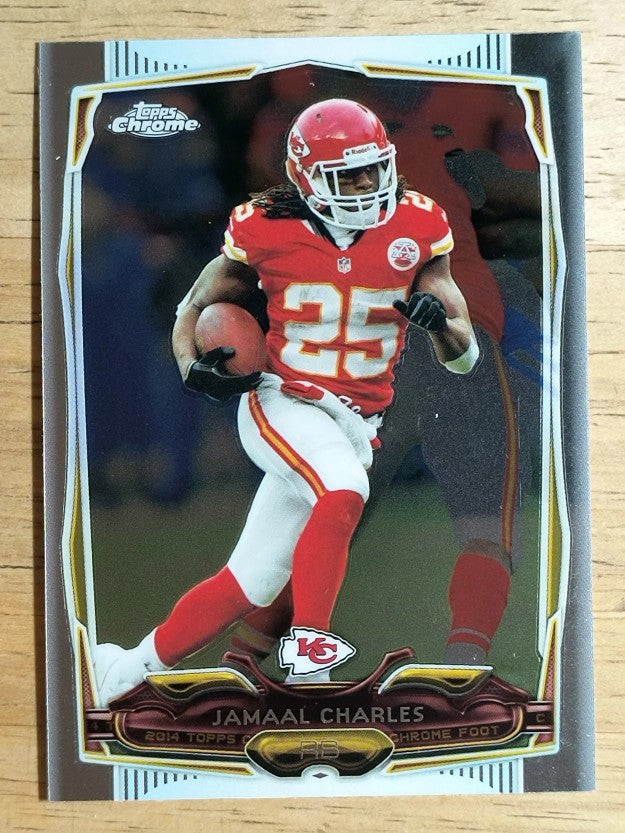 2014 Topps Chrome #72A Jamaal Charles