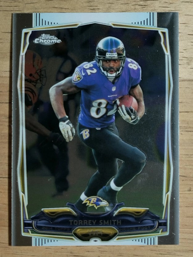 2014 Topps Chrome #79 Torrey Smith