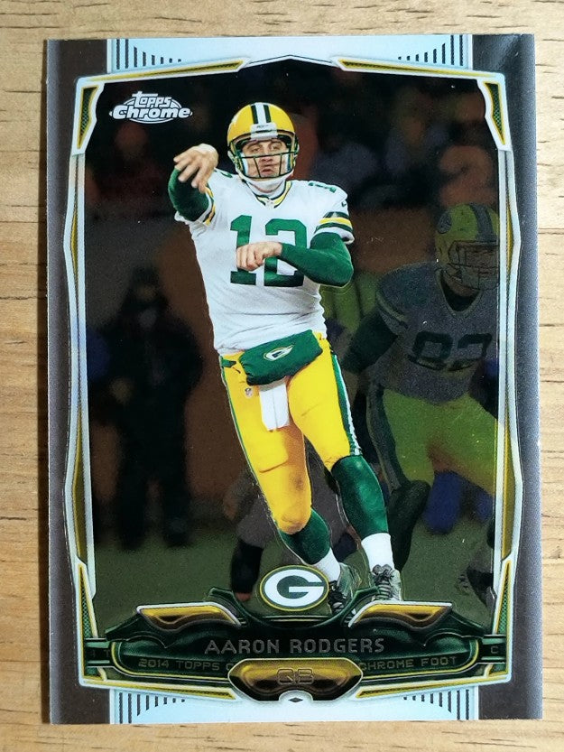 2014 Topps Chrome #83A Aaron Rodgers