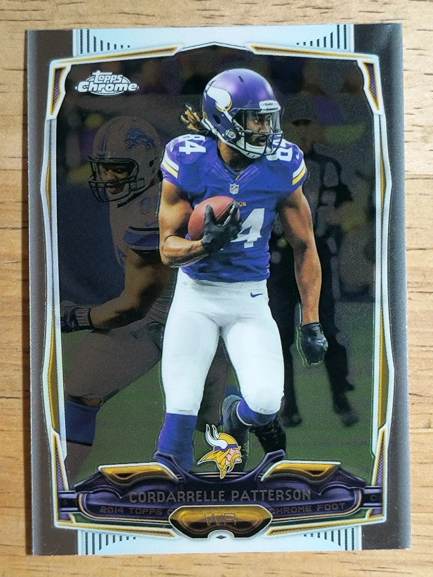2014 Topps Chrome #84 Cordarrelle Patterson