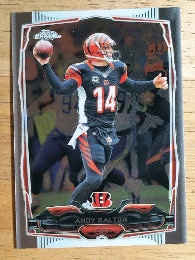 2014 Topps Chrome #85 Andy Dalton