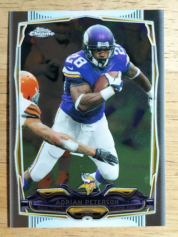 2014 Topps Chrome #89A Adrian Peterson
