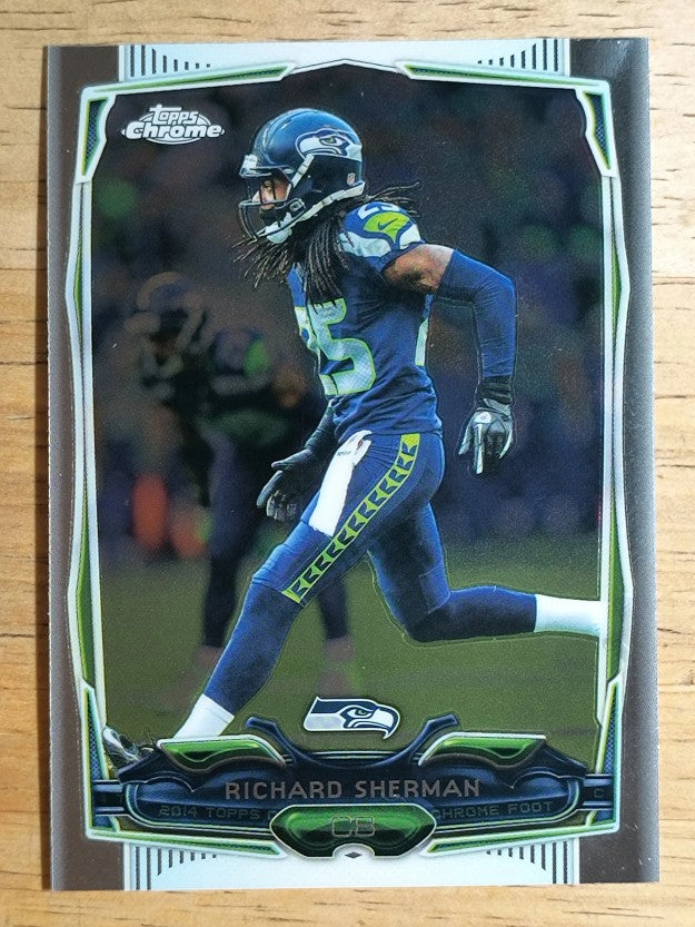 2014 Topps Chrome #97A Richard Sherman