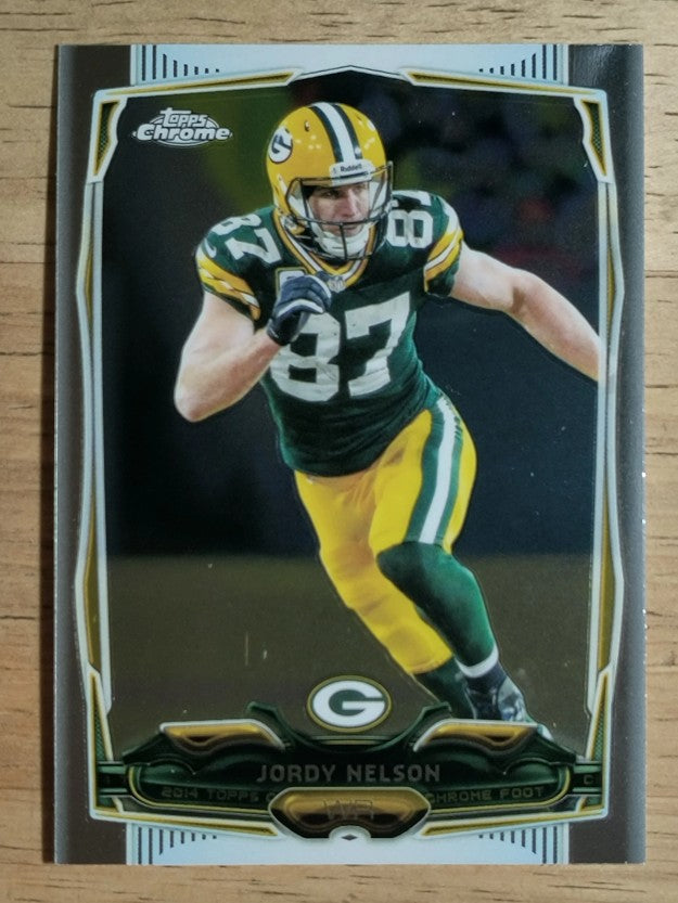2014 Topps Chrome #100 Jordy Nelson