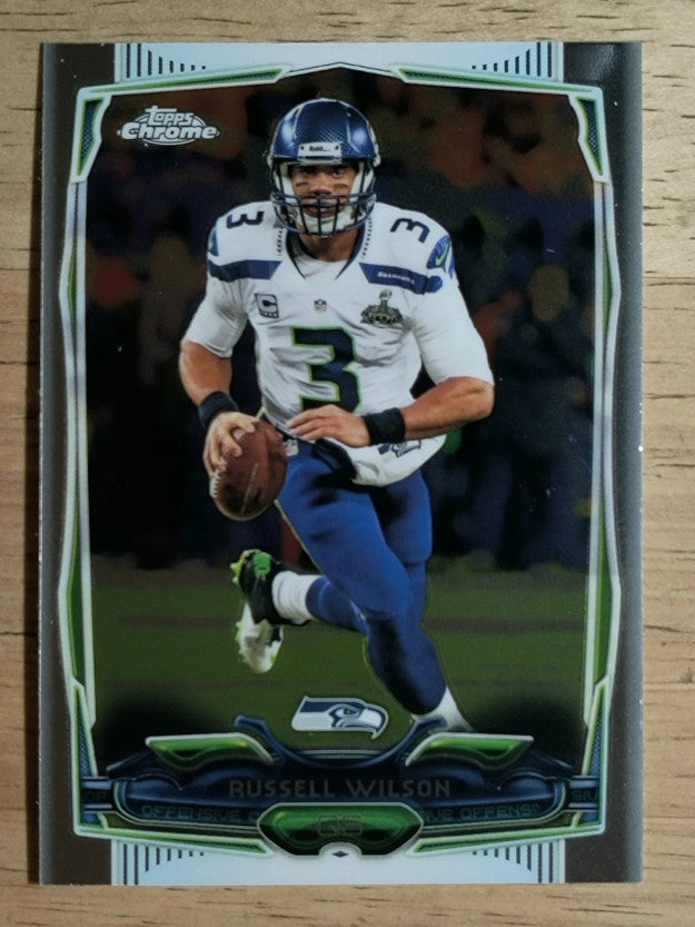 2014 Topps Chrome #102A Russell Wilson