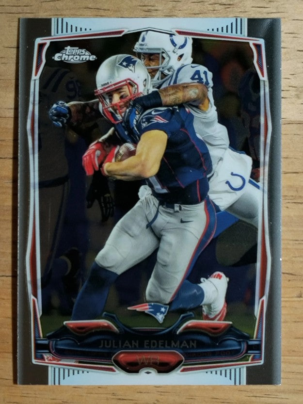 2014 Topps Chrome #105 Julian Edelman