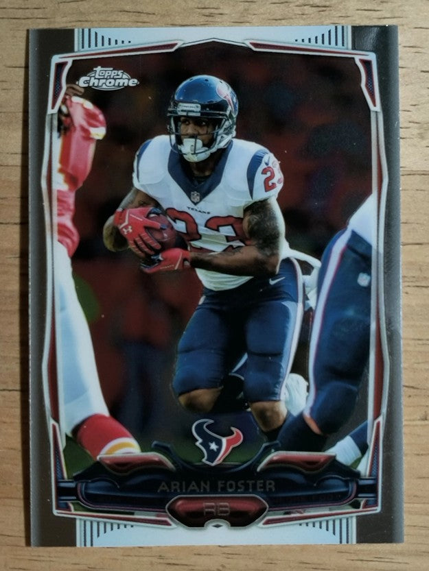 2014 Topps Chrome #107 Arian Foster