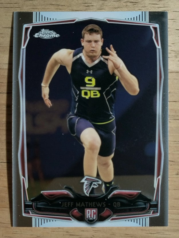 2014 Topps Chrome #113 Jeff Mathews RC