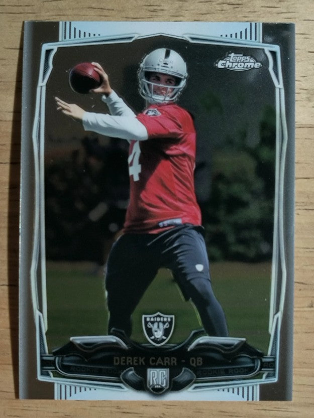 2014 Topps Chrome #115A Derek Carr RC