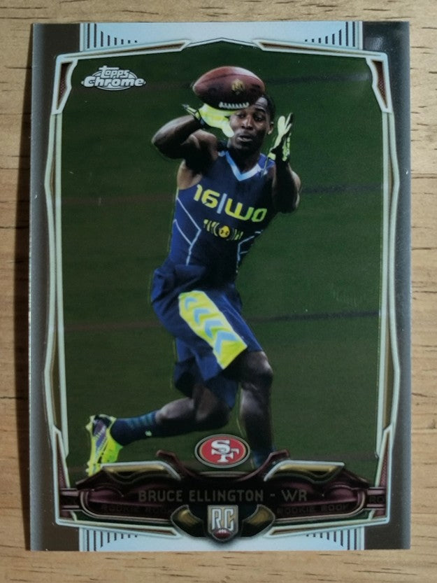 2014 Topps Chrome #116 Bruce Ellington RC