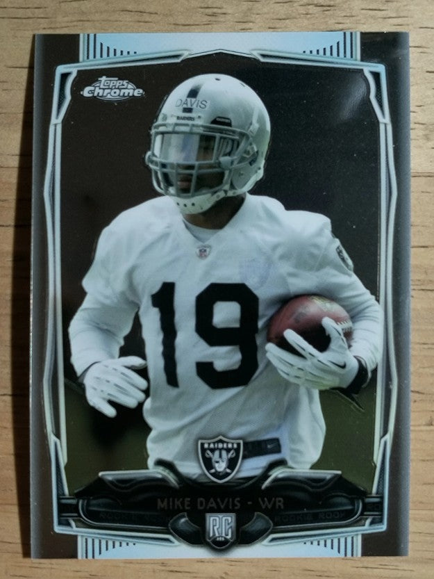 2014 Topps Chrome #118 Mike Davis RC