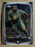 2014 Topps Chrome #119 Cyrus Kouandjio RC
