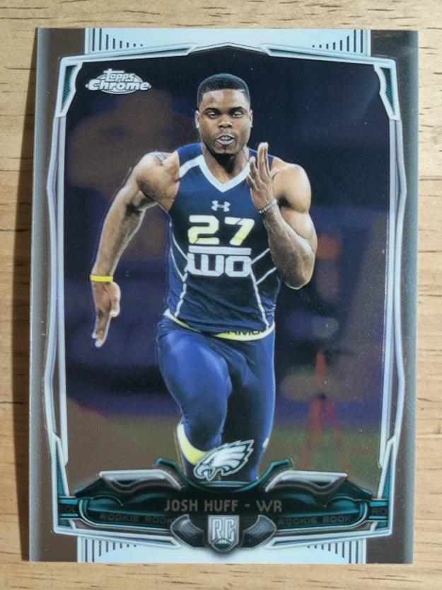 2014 Topps Chrome #121 Josh Huff RC
