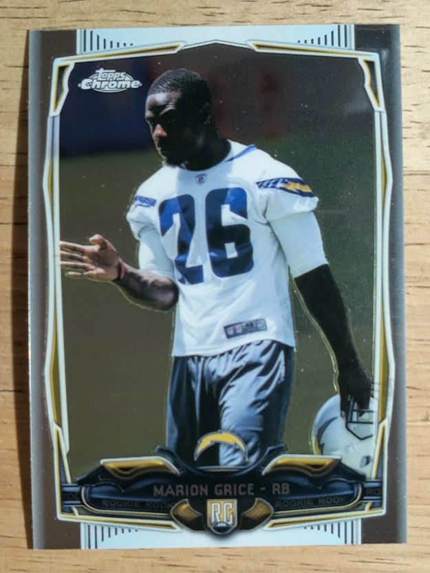 2014 Topps Chrome #122 Marion Grice RC