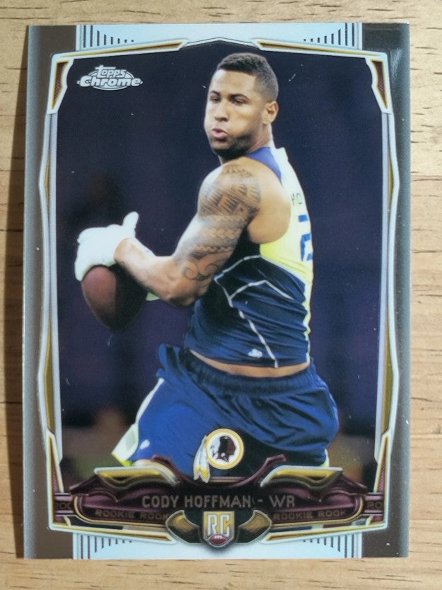 2014 Topps Chrome #123 Cody Hoffman RC