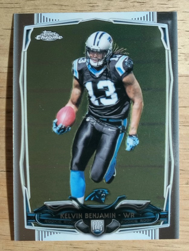 2014 Topps Chrome #124A Kelvin Benjamin RC
