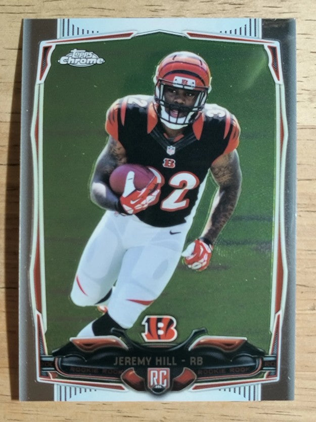 2014 Topps Chrome #125A Jeremy Hill RC