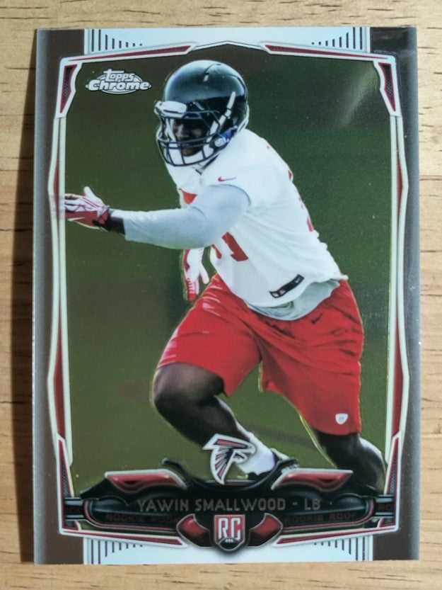 2014 Topps Chrome #128 Yawin Smallwood RC