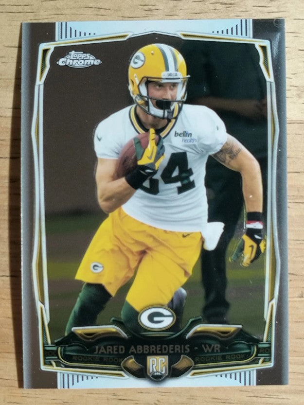 2014 Topps Chrome #130 Jared Abbrederis RC