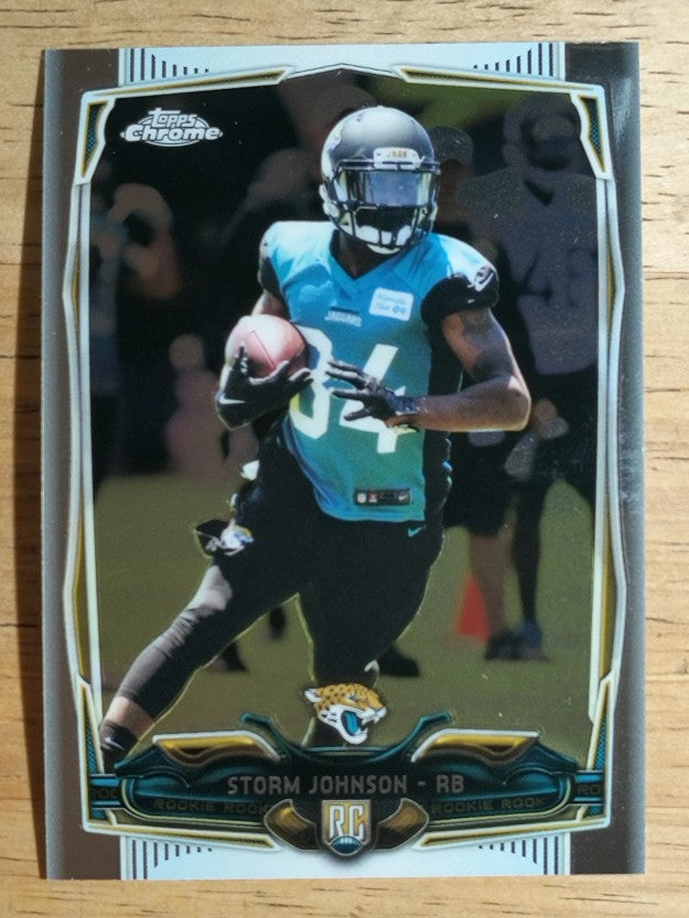 2014 Topps Chrome #134 Storm Johnson RC
