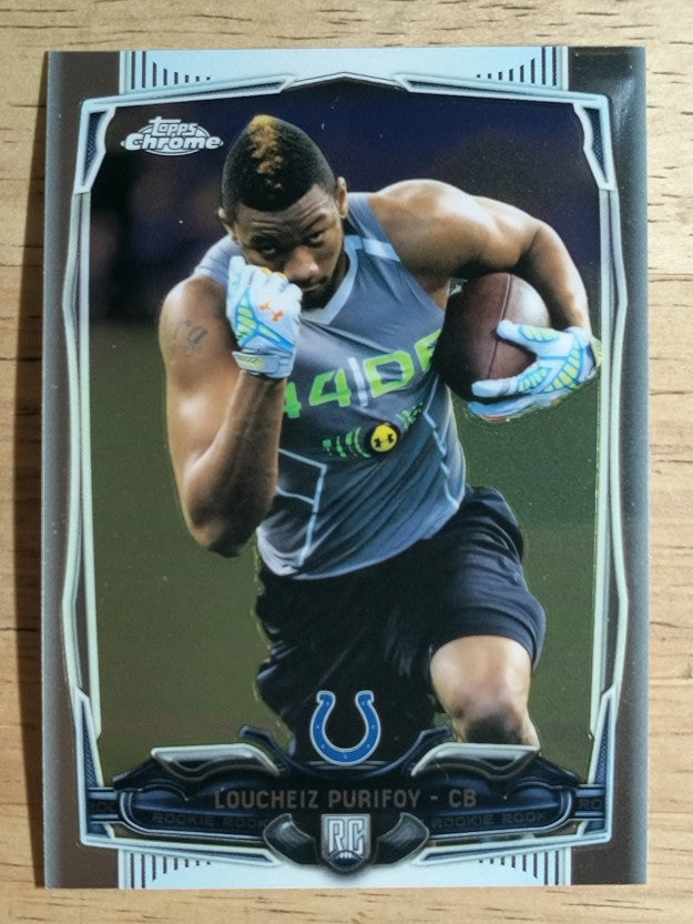 2014 Topps Chrome #137 Loucheiz Purifoy RC