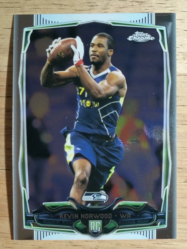 2014 Topps Chrome #142 Kevin Norwood RC