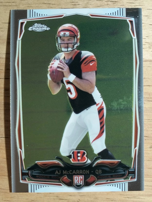 2014 Topps Chrome #144 A.J. McCarron RC