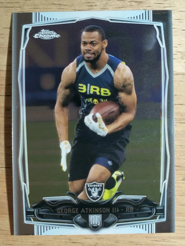 2014 Topps Chrome #148 George Atkinson III RC