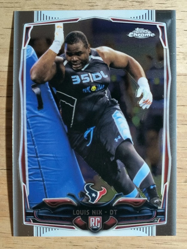 2014 Topps Chrome #153 Louis Nix RC