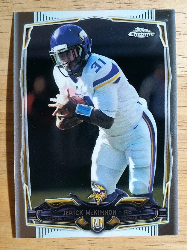 2014 Topps Chrome #160 Jerick McKinnon RC