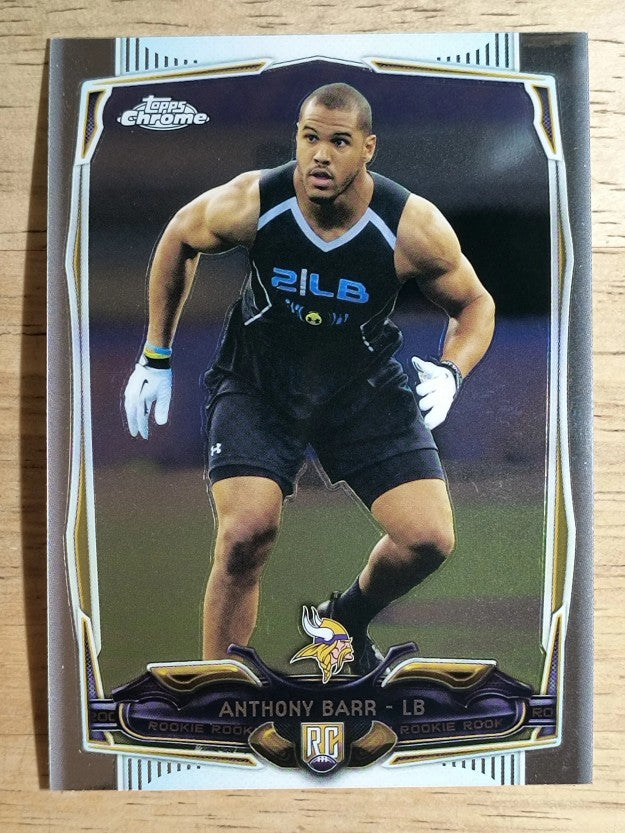 2014 Topps Chrome #161 Anthony Barr RC