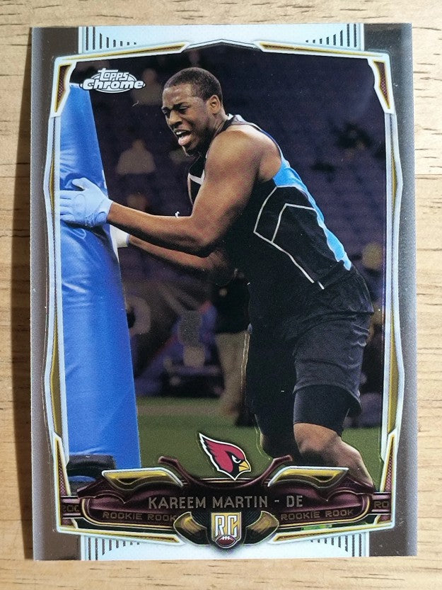 2014 Topps Chrome #162 Kareem Martin RC