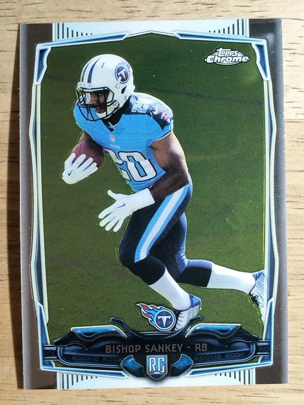2014 Topps Chrome #163A Bishop Sankey RC