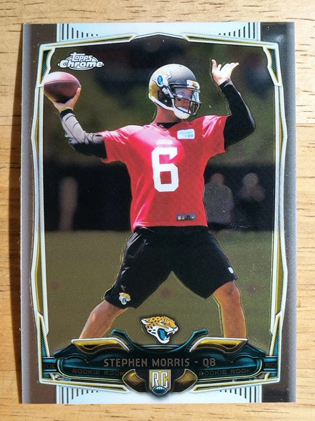 2014 Topps Chrome #167 Stephen Morris RC