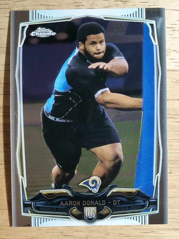 2014 Topps Chrome #175 Aaron Donald RC