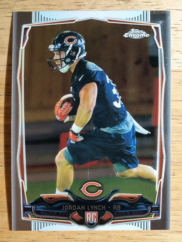 2014 Topps Chrome #181 Jordan Lynch RC