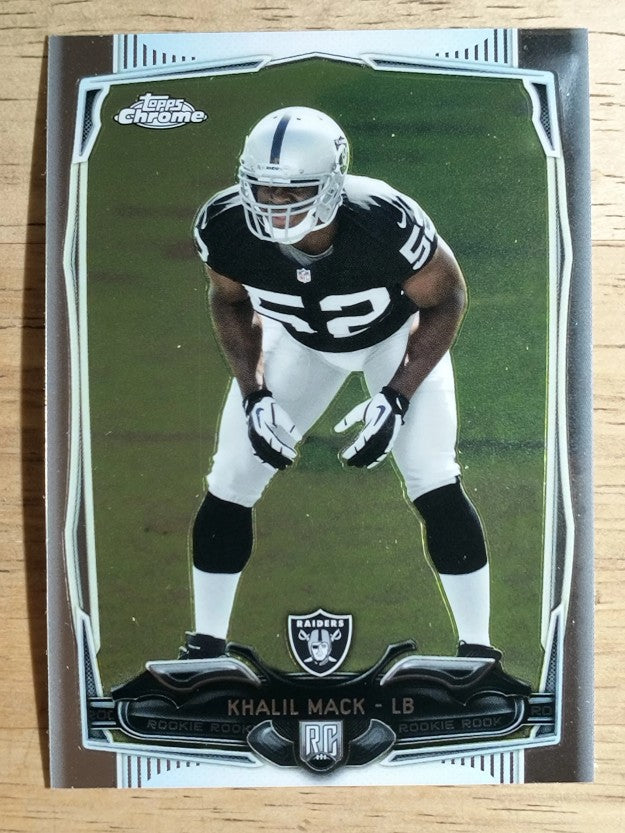 2014 Topps Chrome #184 Khalil Mack RC