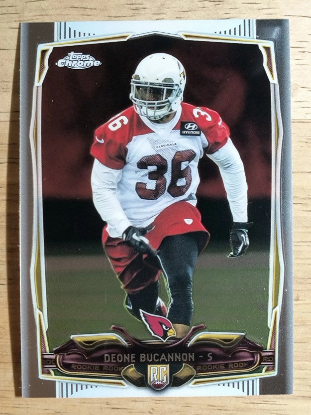 2014 Topps Chrome #186 Deone Bucannon RC