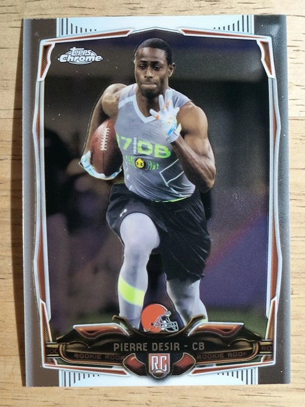 2014 Topps Chrome #189 Pierre Desir RC